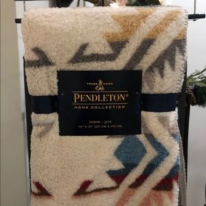 Pendleton Sherpa southwest boho throw blanket